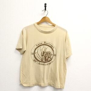 Vintage Anza-Borrego's 50th Anniversary Bighorn Sheep T Shirt Medium